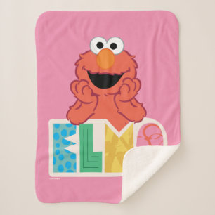 Elmo Cute & Fun Sherpa Blanket