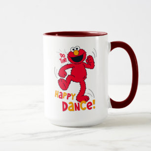 Elmo   Do the Happy Dance Mug