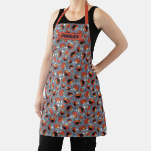 Elmo   Elmo Rules Star Pattern Apron