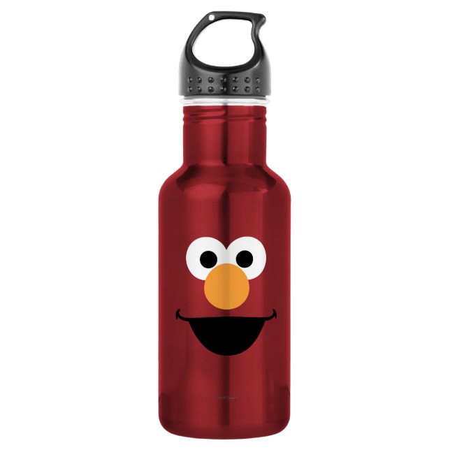 Elmo Face Art 532 Ml Water Bottle (Front)