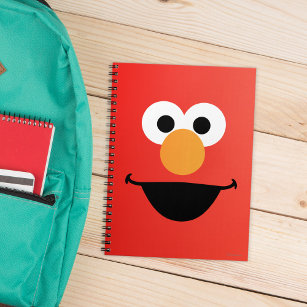 Elmo Face Art Notebook
