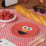 Elmo Face Art Paper Plate<br><div class="desc">Whose face is this? Why it's Elmo's face art!        This item is recommended for ages 2 . ©  2014 Sesame Workshop. www.sesamestreet.org</div>