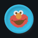 Elmo Face Paper Plate<br><div class="desc">Elmo has the most adorable face!        This item is recommended for ages 2 . ©  2014 Sesame Workshop. www.sesamestreet.org</div>