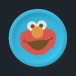 Elmo Face Paper Plate<br><div class="desc">Elmo has the most adorable face!        This item is recommended for ages 2 . ©  2014 Sesame Workshop. www.sesamestreet.org</div>