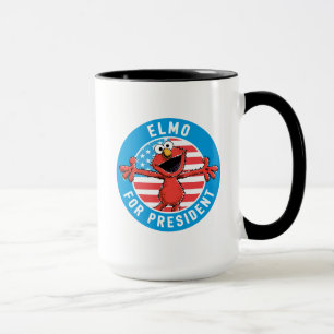 Elmo for President - Flag Mug
