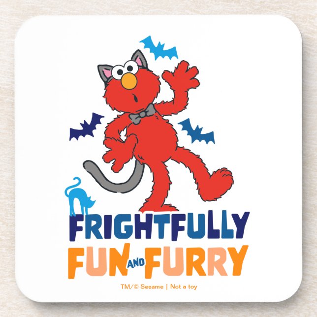 Elmo | Frightfully Fun & Furry Coaster (Front)