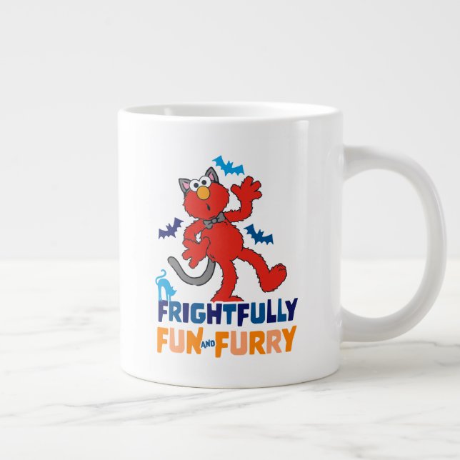 Elmo | Frightfully Fun & Furry Large Coffee Mug (Right)