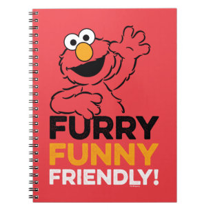 Elmo   Furry Funny Friendly Notebook
