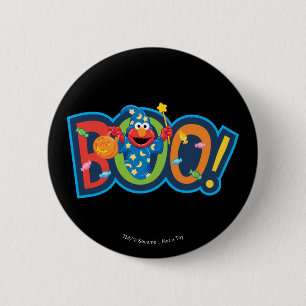 Elmo Halloween Boo! 2 Inch Round Button