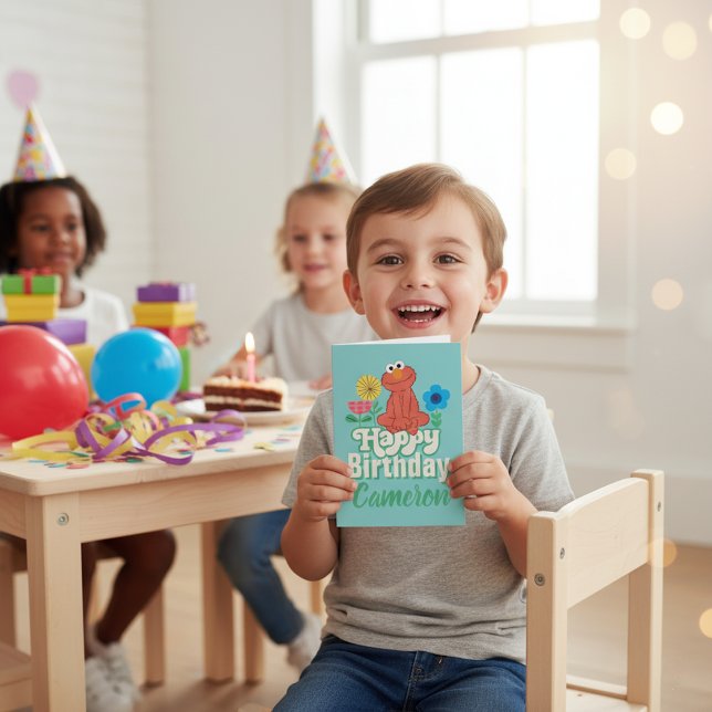 Elmo Happy! Card (Creator Uploaded)