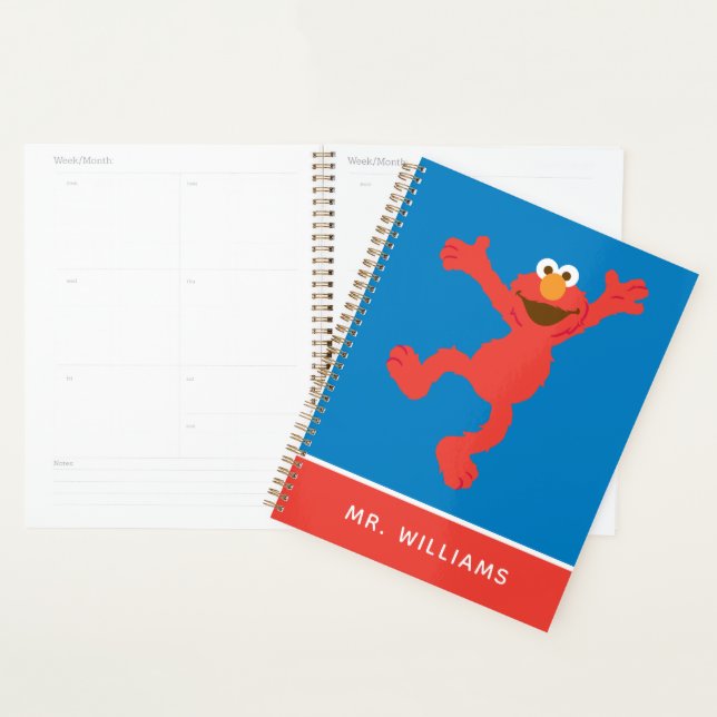 Elmo Happy Dancing Planner (Display)
