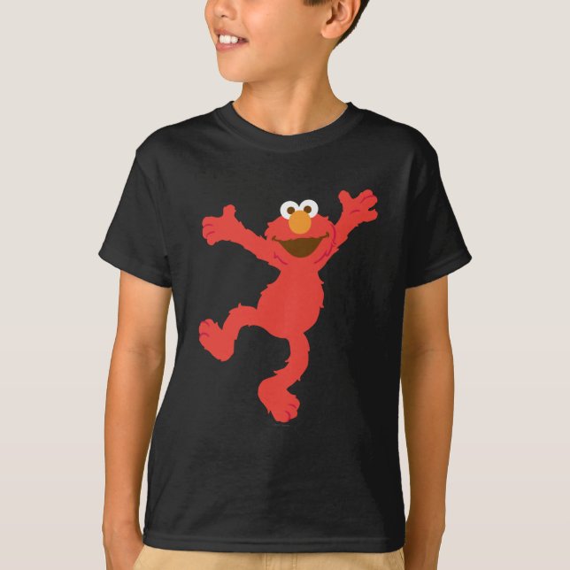 Elmo Happy Dancing T-Shirt (Front)
