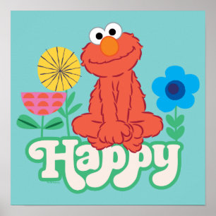 Elmo Happy! Poster