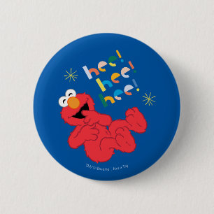 Elmo Hee! Hee! Hee! 2 Inch Round Button
