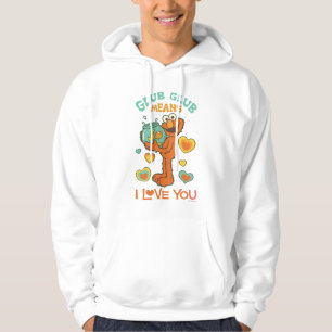 Elmo Holding his Pet Goldfish Hoodie