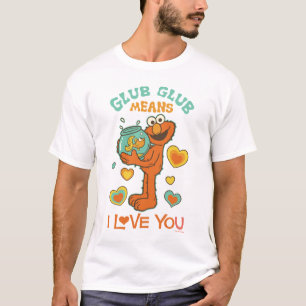 Elmo Holding his Pet Goldfish T-Shirt