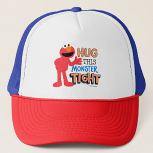 Elmo Hug this Monster Tight Trucker Hat