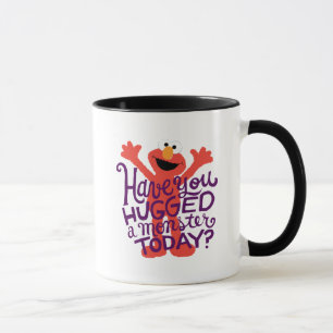 Elmo Hugging Mug