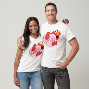Elmo "Hugs" Valentine Heart Candy T-Shirt