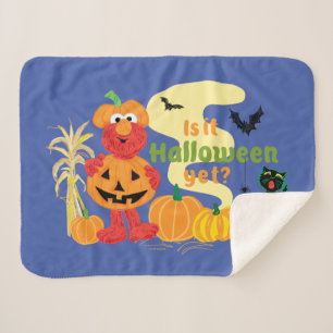 Elmo   Is it Halloween Yet? Sherpa Blanket