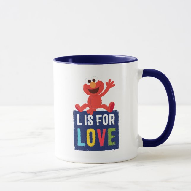 Elmo | L is for Love Mug (Right)