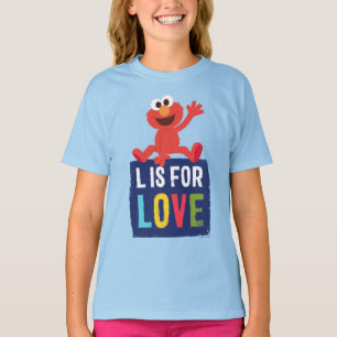 Elmo L is for Love T-Shirt