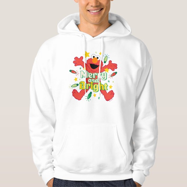 Elmo | Merry and Bright Hoodie (Front)