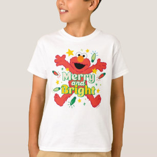 Elmo   Merry and Bright T-Shirt