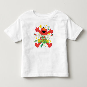 Elmo Merry and Bright Toddler T-shirt