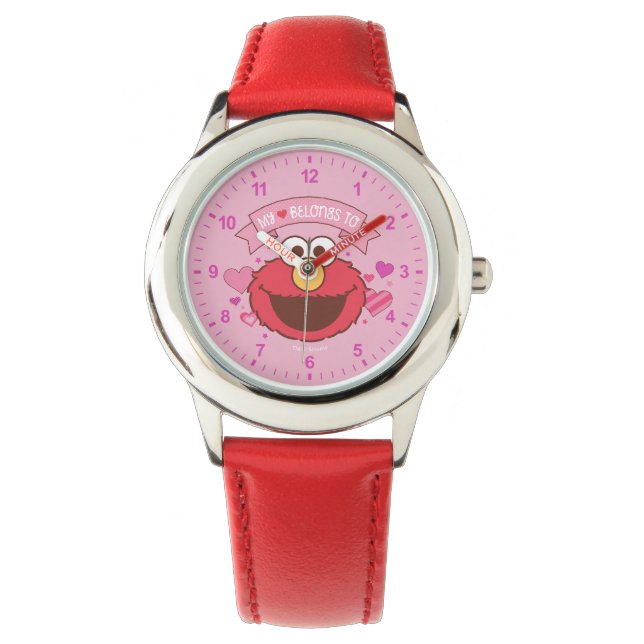 Elmo | My Heart Belongs To Elmo Watch (Front)