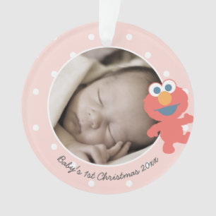 Elmo Premier Noël du bébé - Ajouter votre nom