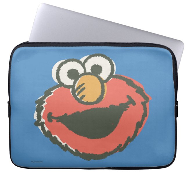 Elmo Retro Laptop Sleeve (Front)
