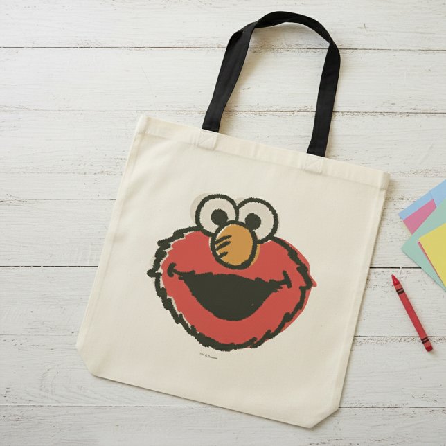 Elmo Retro Tote Bag (Creator Uploaded)