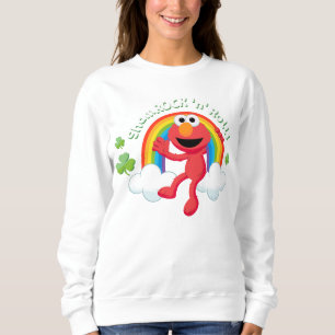 Elmo   Shamrock 'n' Roll Rainbow Sweatshirt