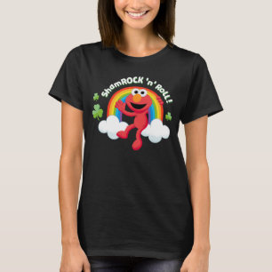 Elmo   Shamrock 'n' Roll Rainbow T-Shirt
