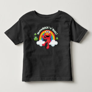 Elmo   Shamrock 'n' Roll Rainbow Toddler T-shirt