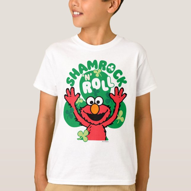 Elmo | Shamrock 'N' Roll T-Shirt (Front)