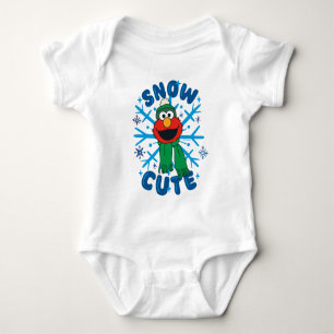 Elmo Snow Cute Baby Bodysuit