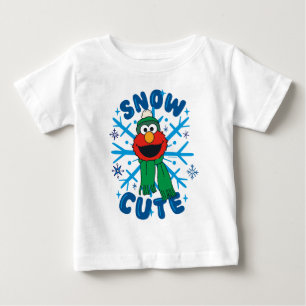 Elmo Snow Cute Baby T-Shirt