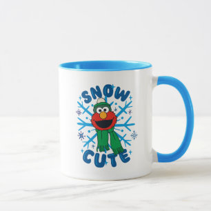 Elmo Snow Cute Mug