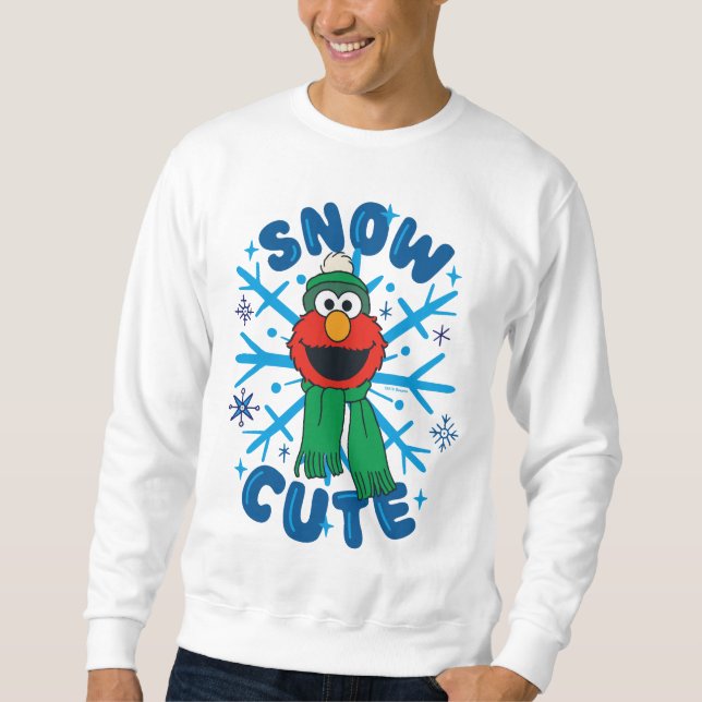Elmo Snow Cute Sweatshirt (Front)