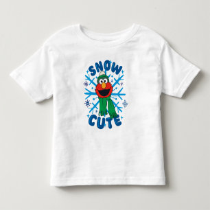 Elmo Snow Cute Toddler T-shirt