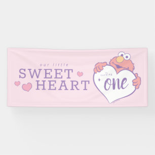 Elmo Sweetheart Birthday Banner