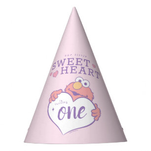 Elmo Sweetheart Birthday Party Hat