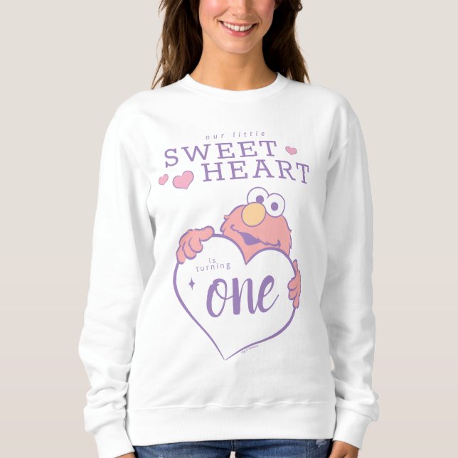 Elmo Sweetheart Birthday Sweatshirt (Front)