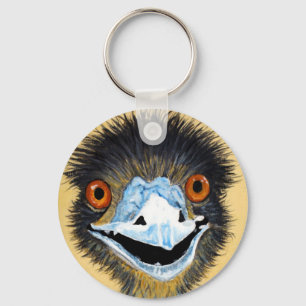 Elmo the Emu Keychain