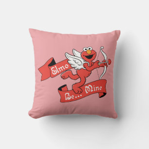 Elmo Valentine's Cupid Throw Pillow