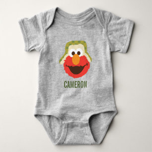 Elmo Woodland Face Baby Bodysuit