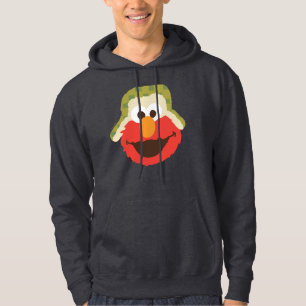 Elmo Woodland Face Hoodie