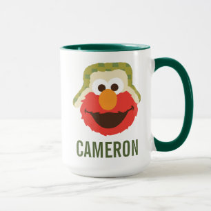 Elmo Woodland Face Mug